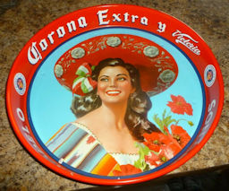 Corona Beer Beverage Tray